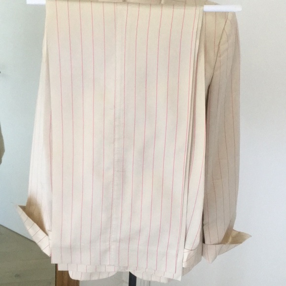 Stunning Silk Taffeta Pantsuit by Gianfranco Ferre - Picture 4 of 7